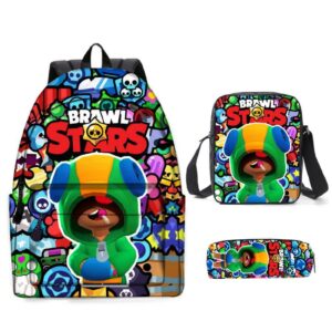 Line Friends X Brawl Stars Leon Backpack