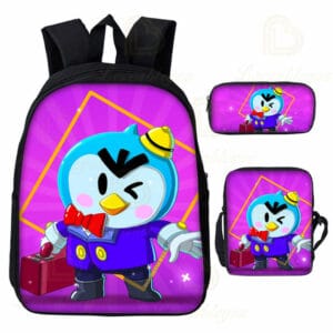 MR.P Brawl Stars Backpacks 3ps Set For Students