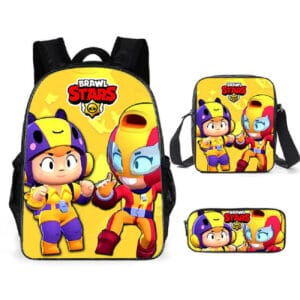 Brawl Stars Default BEA and Default MAX Backpack Set