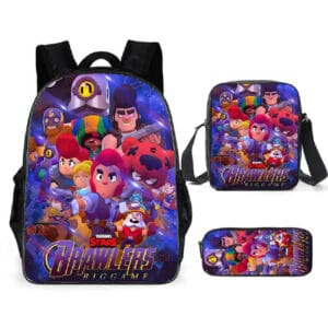 3pcs/set Brawl Stars Big Game Rucksack