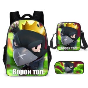 the King Brawl Stars Crow Rucksack