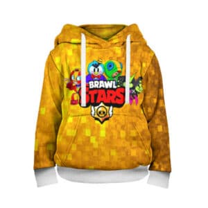 Brawl Stars Hoodie: Leon, Mr.p, 8-Bit, Max
