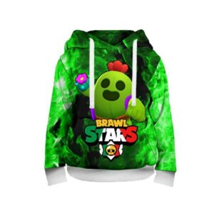 Spike Brawl Stars Hoodie: DEFAULT SPIKE