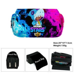 Shark Leon Brawl Stars Pencil Case