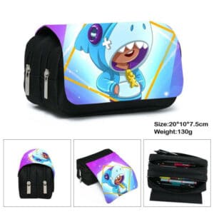 Brawl Stars Shark Leon Pencil Case
