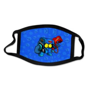 8-Bit Brawl Stars Printed Mask: DEFAULT 8-BIT