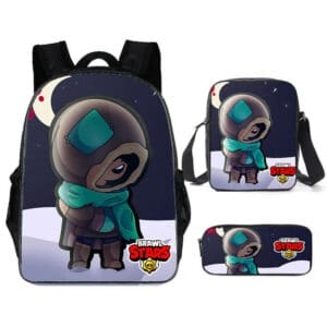 3pcs/set Leon Brawler Backpacks