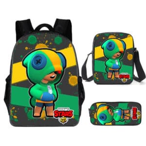 Leon Brawl Stars Backpack Set