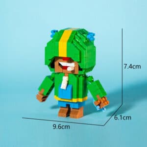 Leon Brawl Stars The Child Building Kit; Collectible Buildable Toy Model for Ages 10+, New 2021