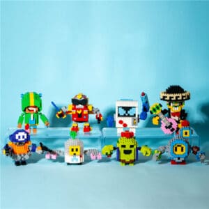 8 in 1 Sets Brawl Stars Figures The Child Buildable Kit (without display box)