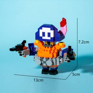 Darryl Brawl Stars Figures The Child Buildable Kit