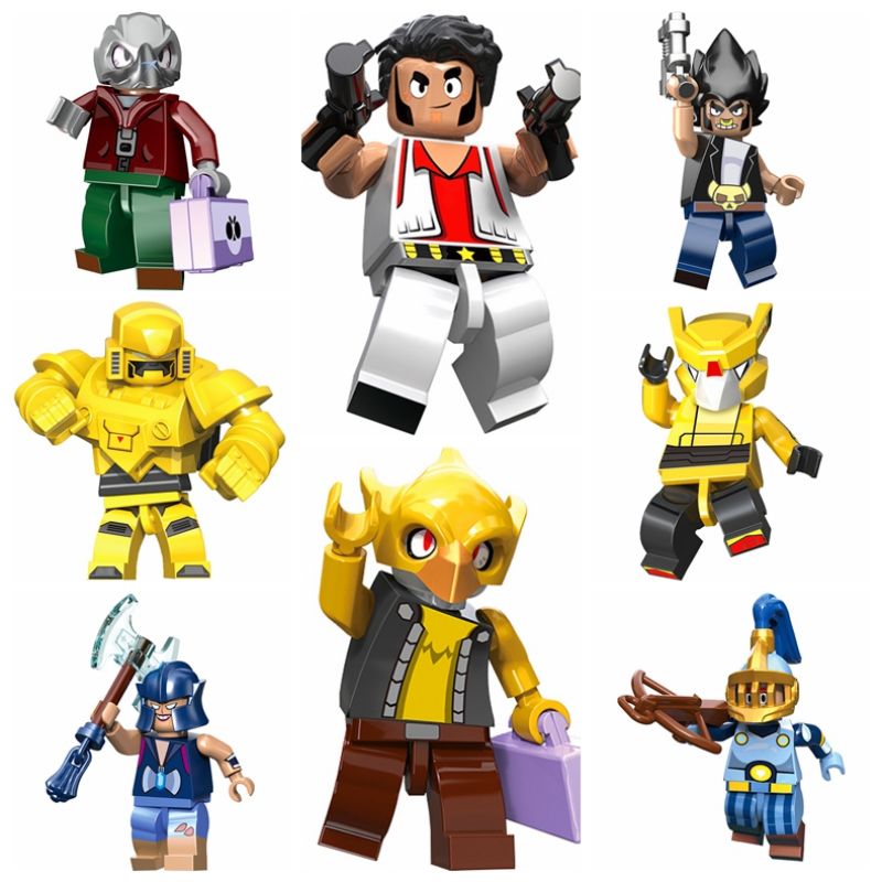 Spike Brawl Stars LEGO Mini Figures Kits