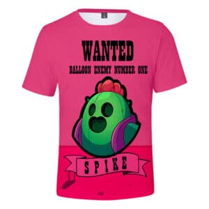 Brawl Stars T-Shirts: Wanted Spike