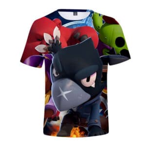 Default Crow Brawl Stars T-Shirts