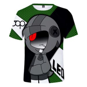 Brawl Stars Default Leon 3D printed T-shirts