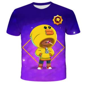 Brawl Stars Sally Leon 3d Printed T-shirt