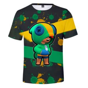 Default Leon Brawl Stars 3D printed T-shirts