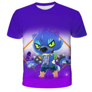 Werewolf Leon Brawl Stars T Shirts