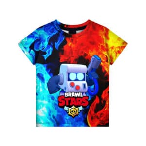 Brawl Stars 8-Bit Printed T-Shirts