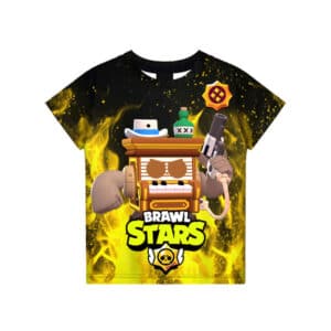 Brawl Stars Summer T-Shirt Tees 8-Bit Saloon