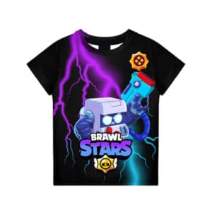 Default 8-Bit Brawl Stars Summer T-Shirt Tees