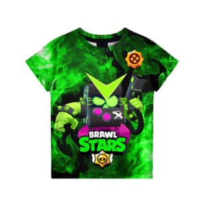 8-Bit Virus Brawl Stars Summer T-Shirt Tees