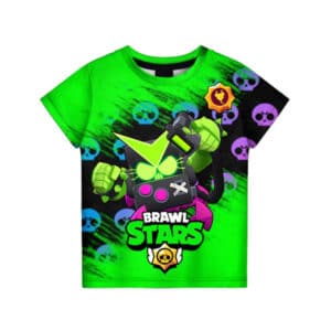Virus 8-Bit Brawl Stars Summer T-Shirt Tees
