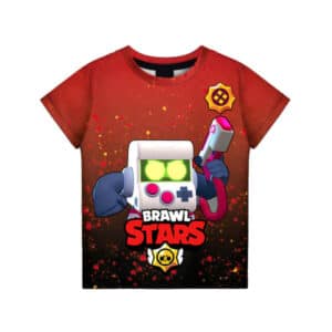 Brawl Stars Summer T-Shirt Tees 8-Bit Classic