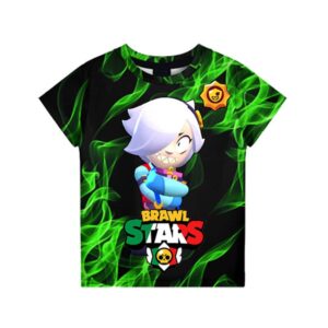 Brawl Stars T-shirt Colette Tees Power Mass Tax