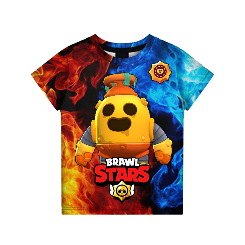 Brawl Stars Robo Spike T-shirt Tees Power Fertilize