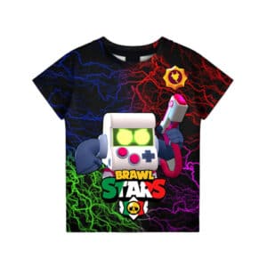 Classic 8-Bit Brawl Stars Summer T-Shirt Tees