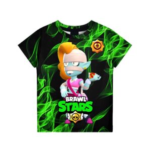 College EMZ T-shirt Brawl Stars Power Hype Tees