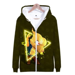 Brawl Stars Phoenix Crow Zipper-up Sweatshirt Hoodie