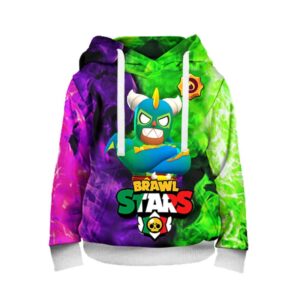 El Dragon Verdoso Brawl Stars Hoodie Sweatshirt