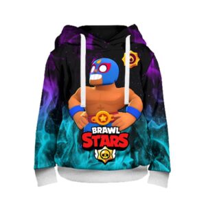 Default El Primo Brawl Stars Hoodie Sweatshirt El Fuego