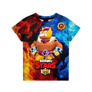 El Tigro Brawl Stars T-shirt Tees El Fuego
