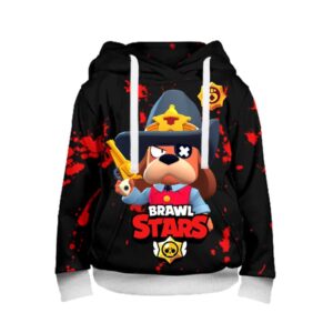 Brawl Stars Hoodie Sweatshirt Marshal Ruffs Field Promotion
