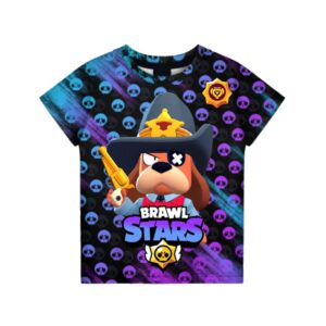 Marshal Ruffs Brawl Stars T-shirt Tees Air Superiority