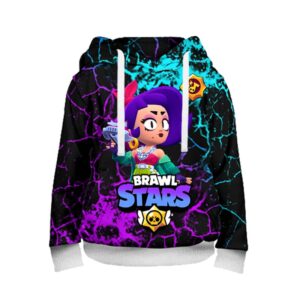 Brawl Stars Sweatshirt Hoodie Lola Rebel  Power Improvise
