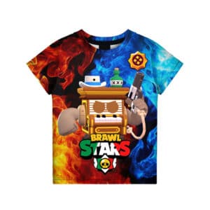 Brawl Stars Saloon 8-Bit Summer T-Shirt Tees