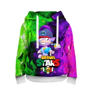 Brawl Stars Hoodie EMZ Super Fan Sweatshirt