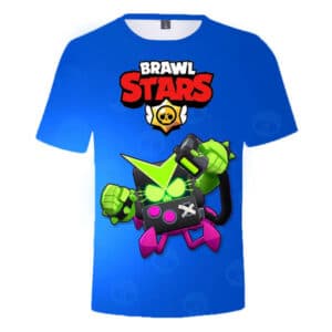 Brawl Stars Printed Virus 8-Bit T-Shirts