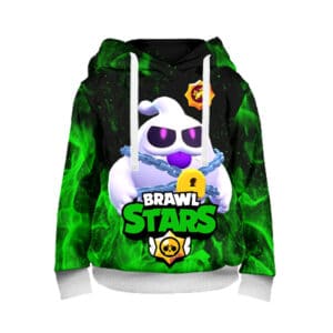 Ghost Squeak Brawl Stars Hoodie Power Chain Reaction