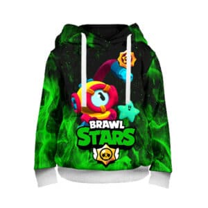 Default Otis Brawl Stars Kids Hoodie