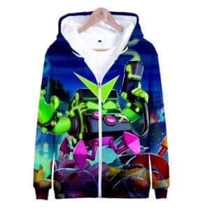 Brawl Stars Virus 8-bit Zipper-up Sweatshirt