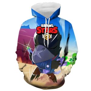 Raven Tops Crow Brawl Stars Hoodie Sweatshirt