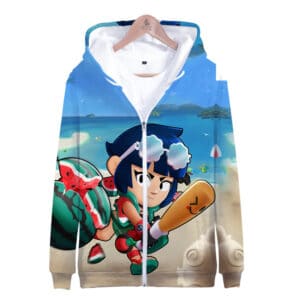 Brawl Stars Zipper-up Sweatshirt Bibi
