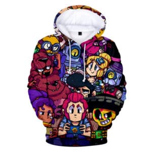 Brawl Stars Hoodie Sweatshirt All Character Nita Colt