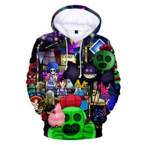 Brawl Stars Hoodie Sweatshirt All Character Spike Tara
