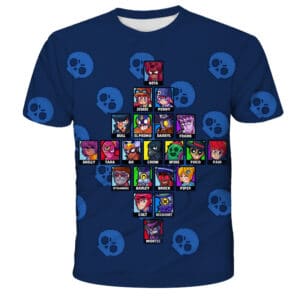Brawl Stars T-shirt All Character Leon Tees